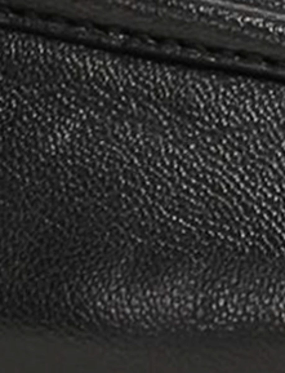 FRYE Women's Black Faith Chain Leather Mules
