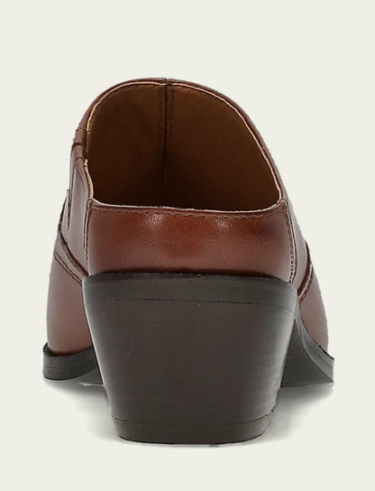 FRYE Women's Brown Luna Mule