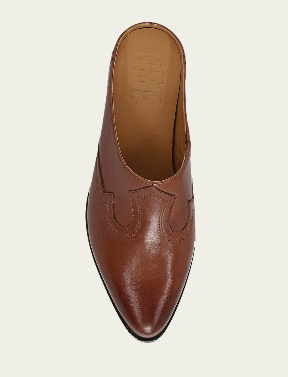 FRYE Women's Brown Luna Mule