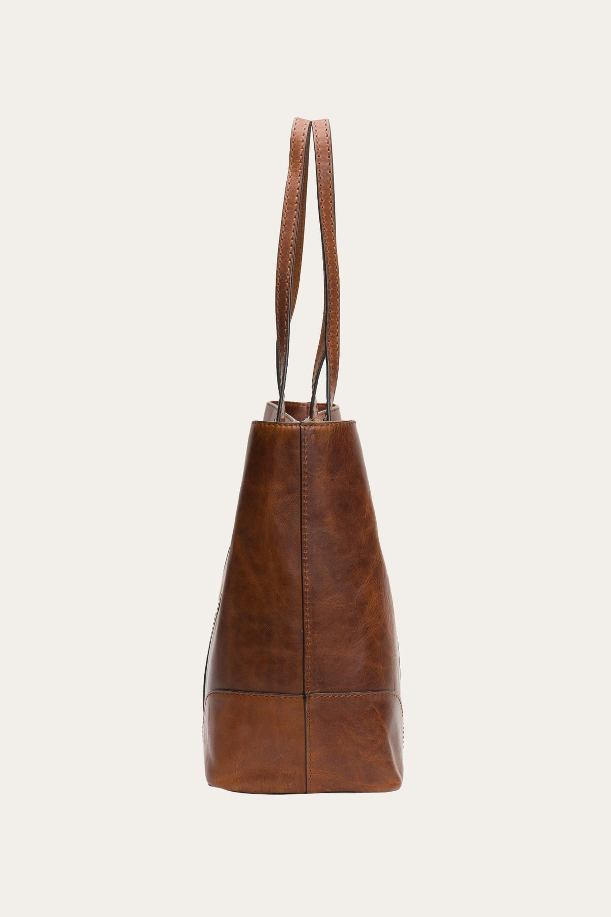 FRYE Melissa Cognac Shopper