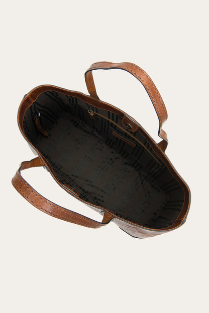 FRYE Melissa Cognac Shopper