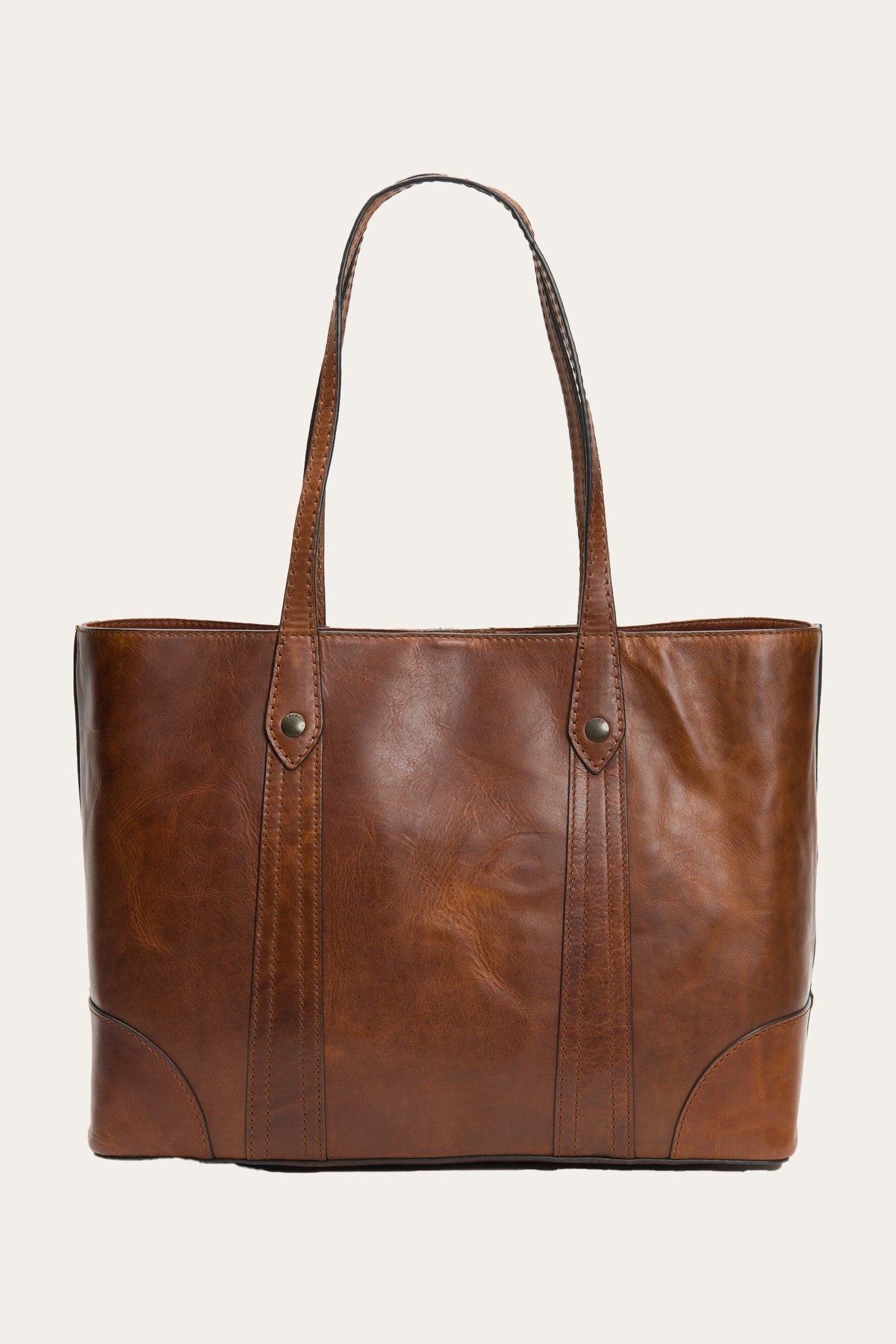 FRYE Melissa Cognac Shopper
