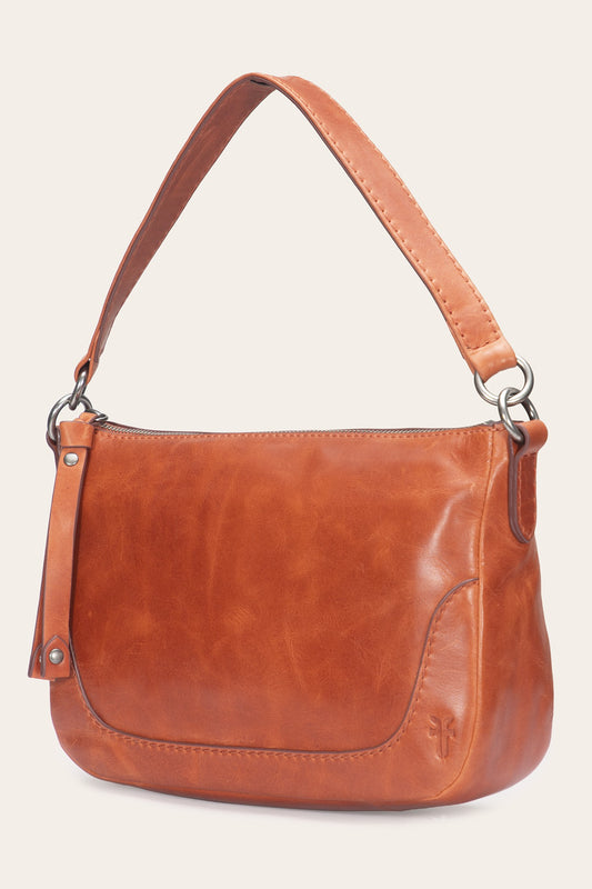 FRYE Women's Persimmon Melissa Leather Crossbody