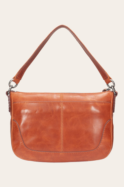 FRYE Women's Persimmon Melissa Leather Crossbody
