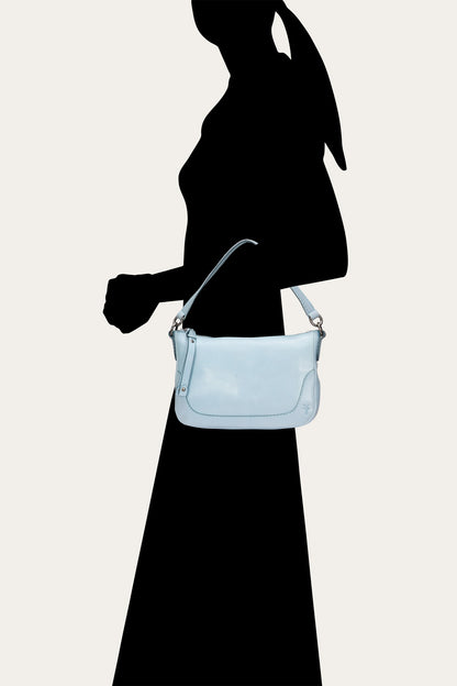 FRYE Women's Light Sky Melissa Leather Crossbody