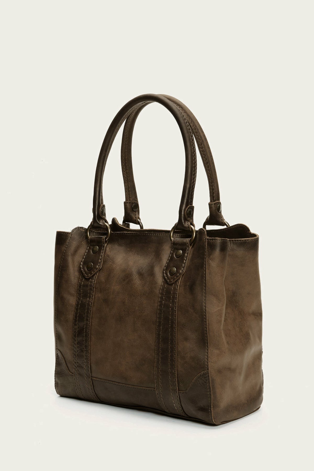 FRYE Melissa Dark Brown Tote