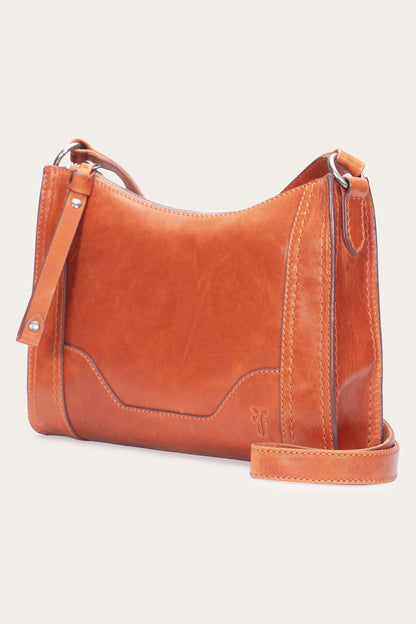 FRYE Women's Persimmon Melissa Zip Leather Crossbody