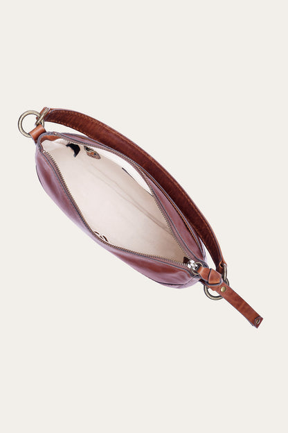 FRYE Melissa Cognac Crossbody