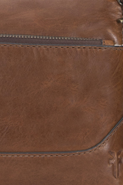 FRYE Melissa Cognac Crossbody Wristlet