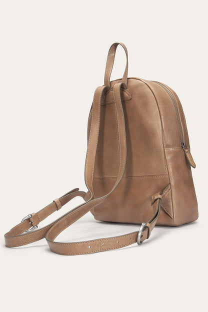 FRYE Women's Beige Laila Mini Backpack