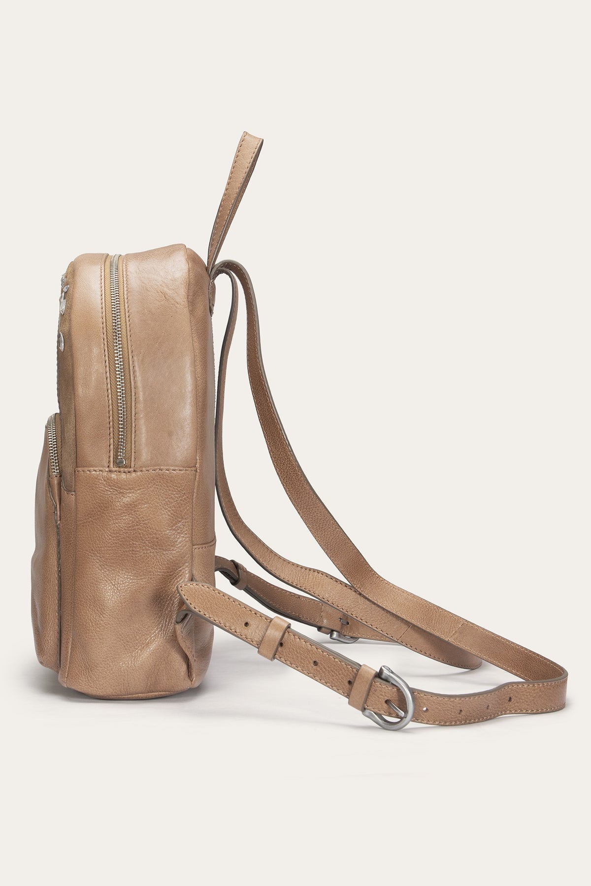 FRYE Women's Beige Laila Mini Backpack