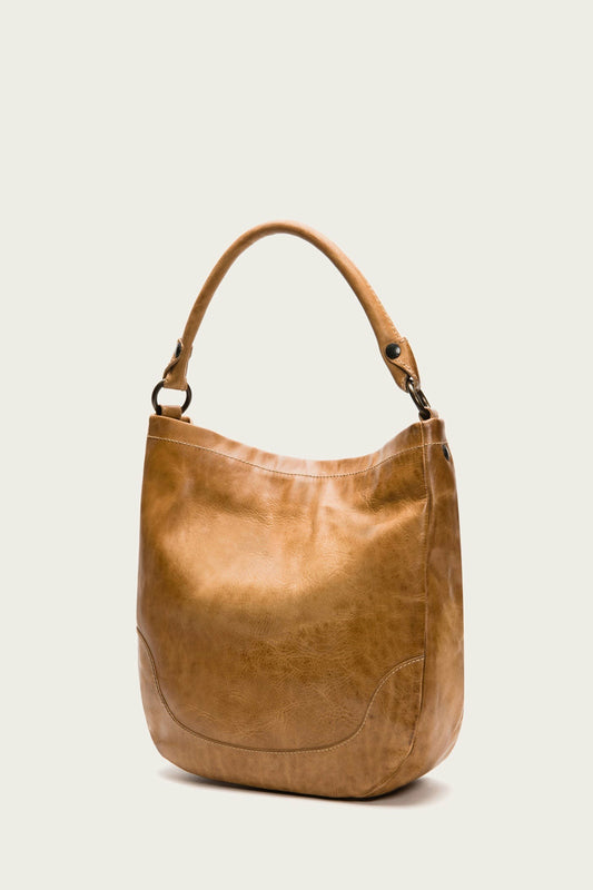 FRYE Melissa Beige Hobo