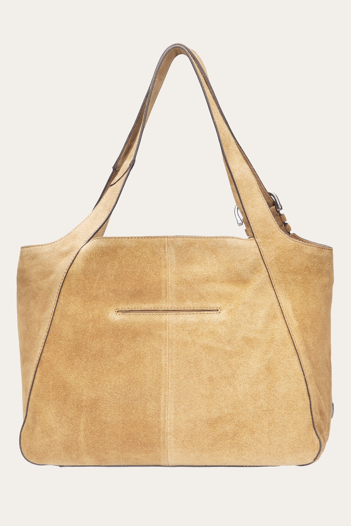 FRYE Women's Beige Heather Suede Tote