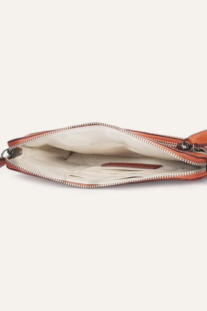 FRYE Women's Persimmon Melissa Crossbody Wristlet