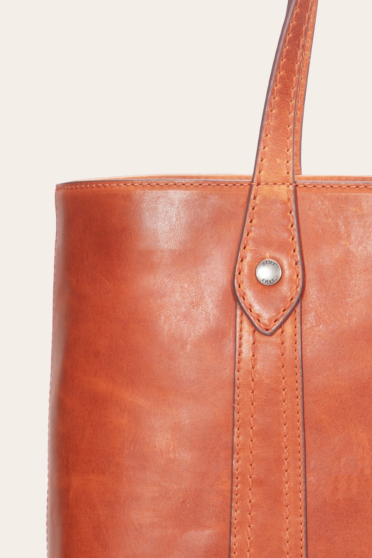FRYE Women's Persimmon Melissa Leather Shopper