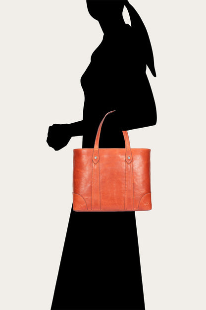 FRYE Women's Persimmon Melissa Leather Shopper