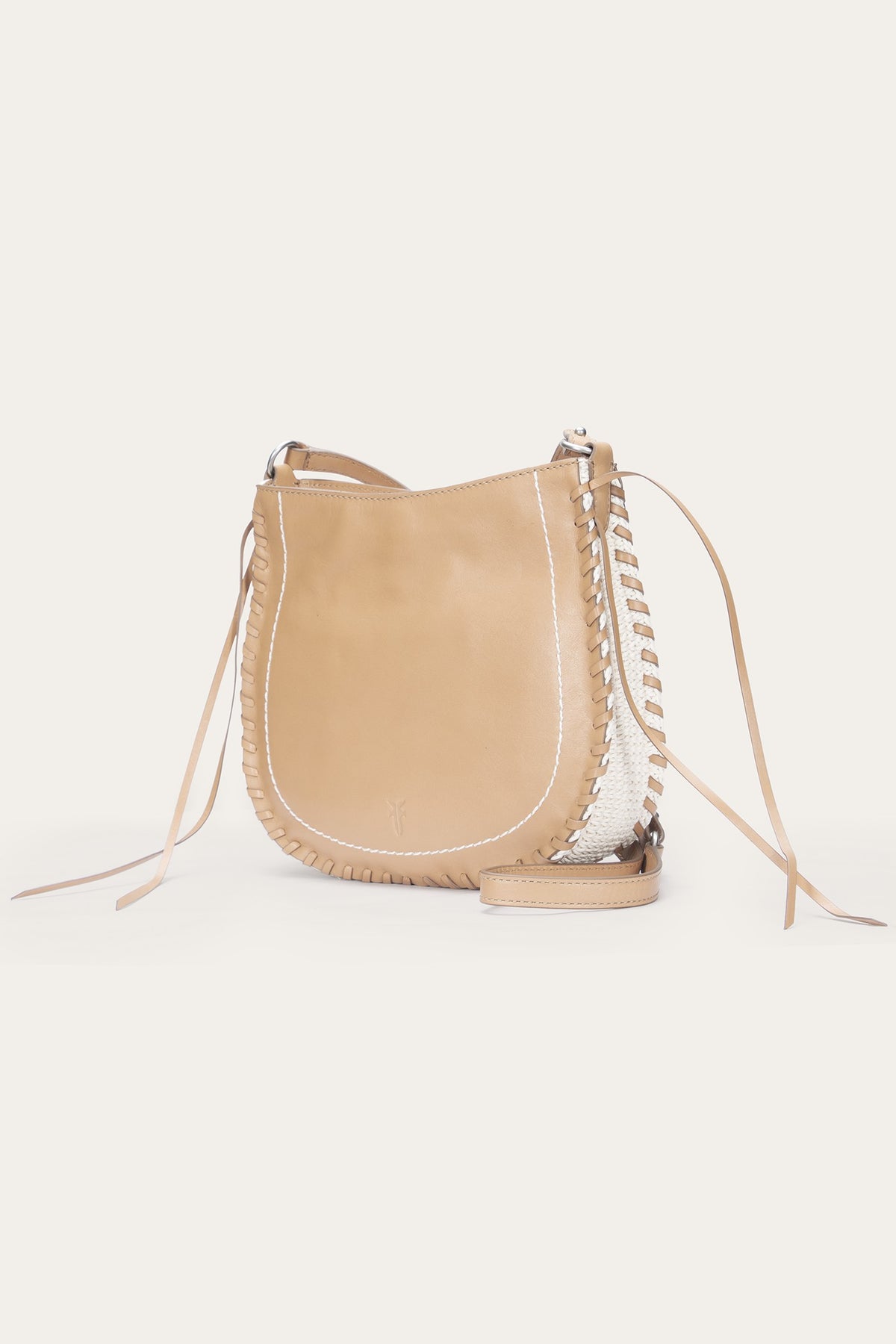 FRYE Women's Beige Convertible Crossbody Bag