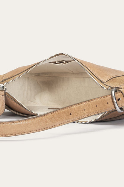 FRYE Women's Beige Laila Baguette