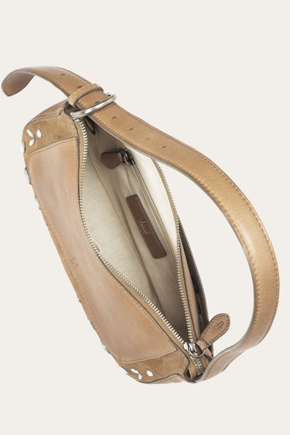 FRYE Women's Beige Laila Baguette