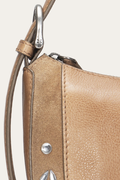 FRYE Women's Beige Laila Baguette