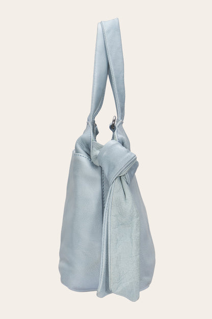 FRYE Women's Light Sky Nora Knotted Satchel