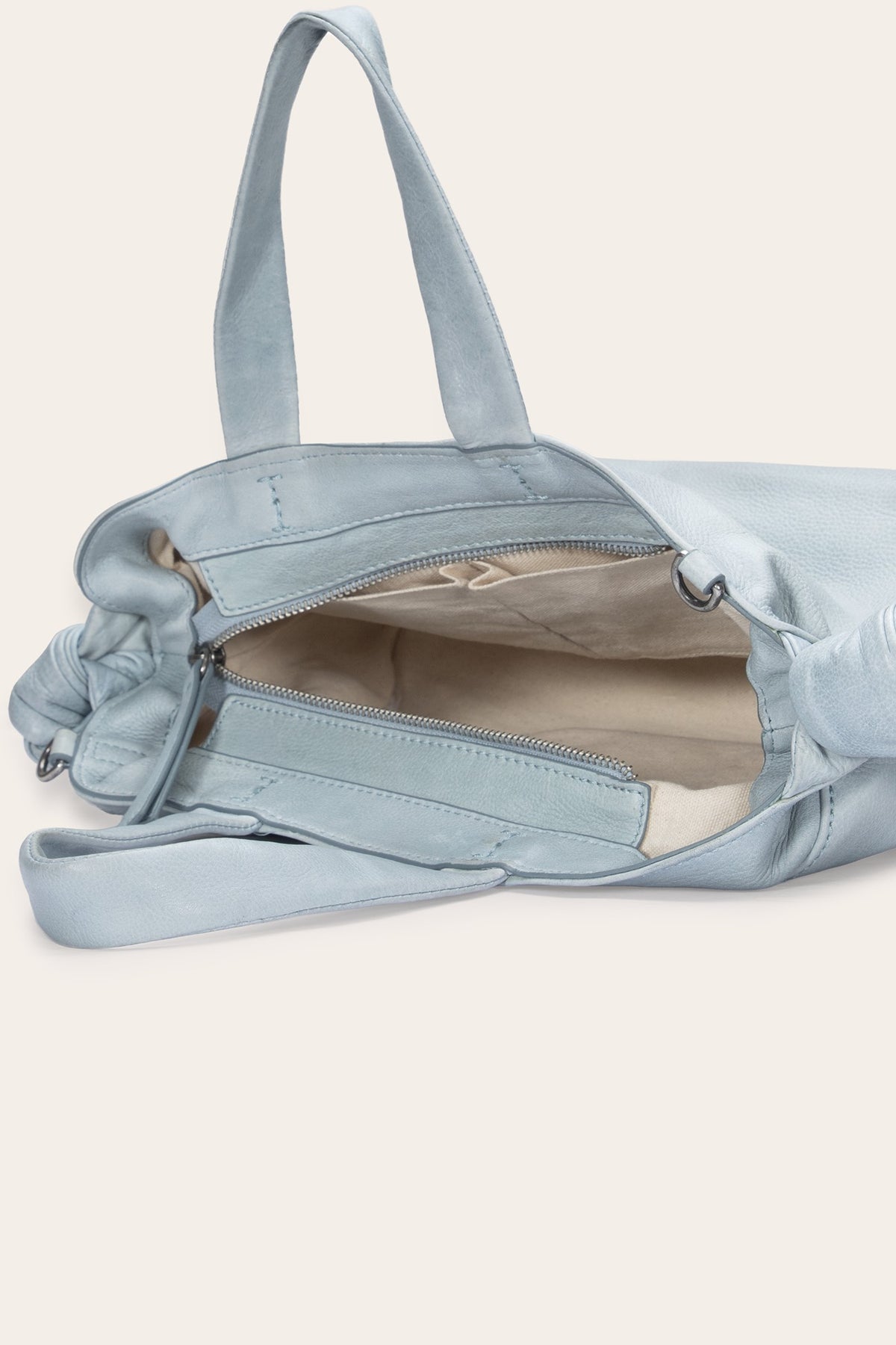 FRYE Women's Light Sky Nora Knotted Satchel