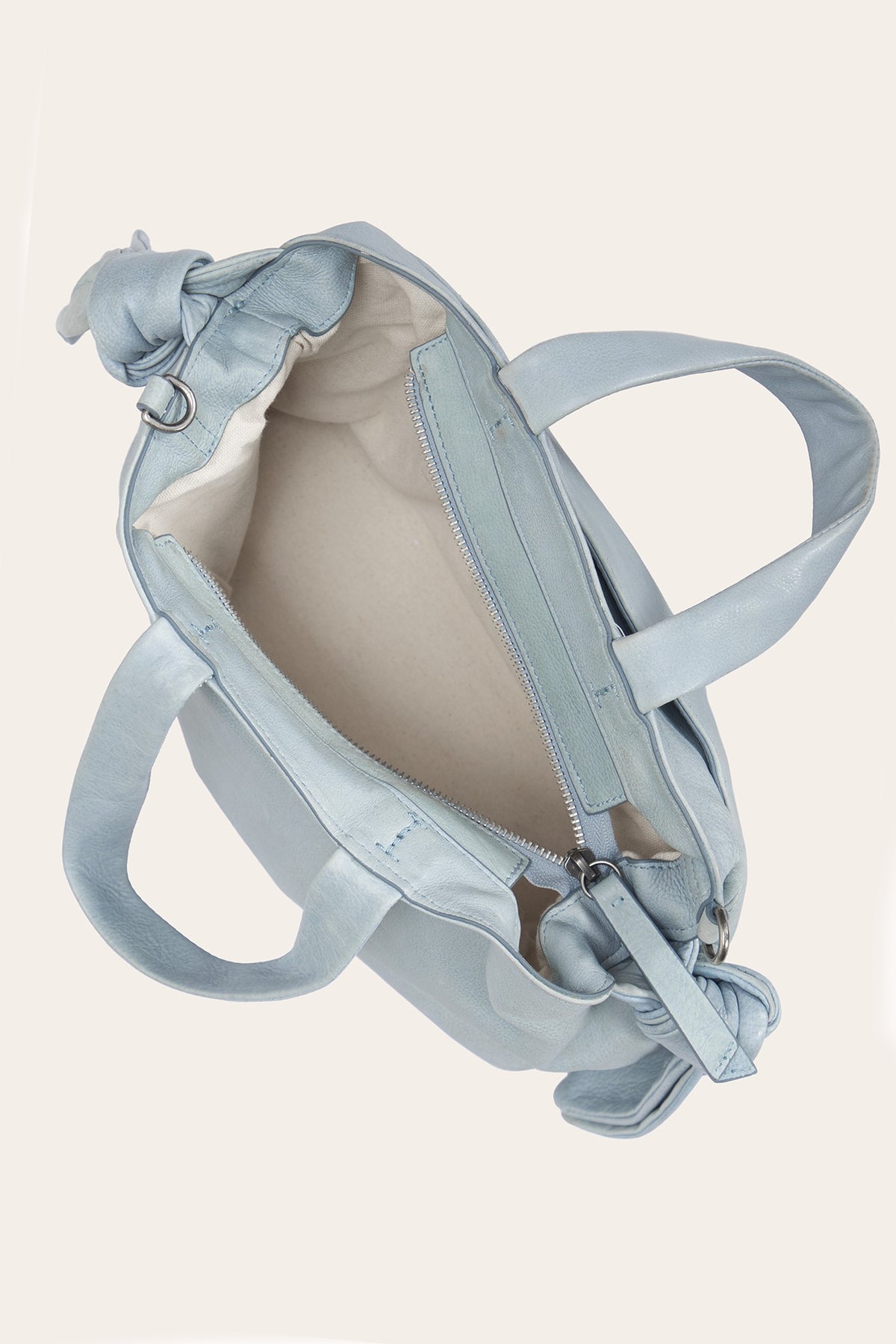 FRYE Women's Light Sky Nora Knotted Satchel