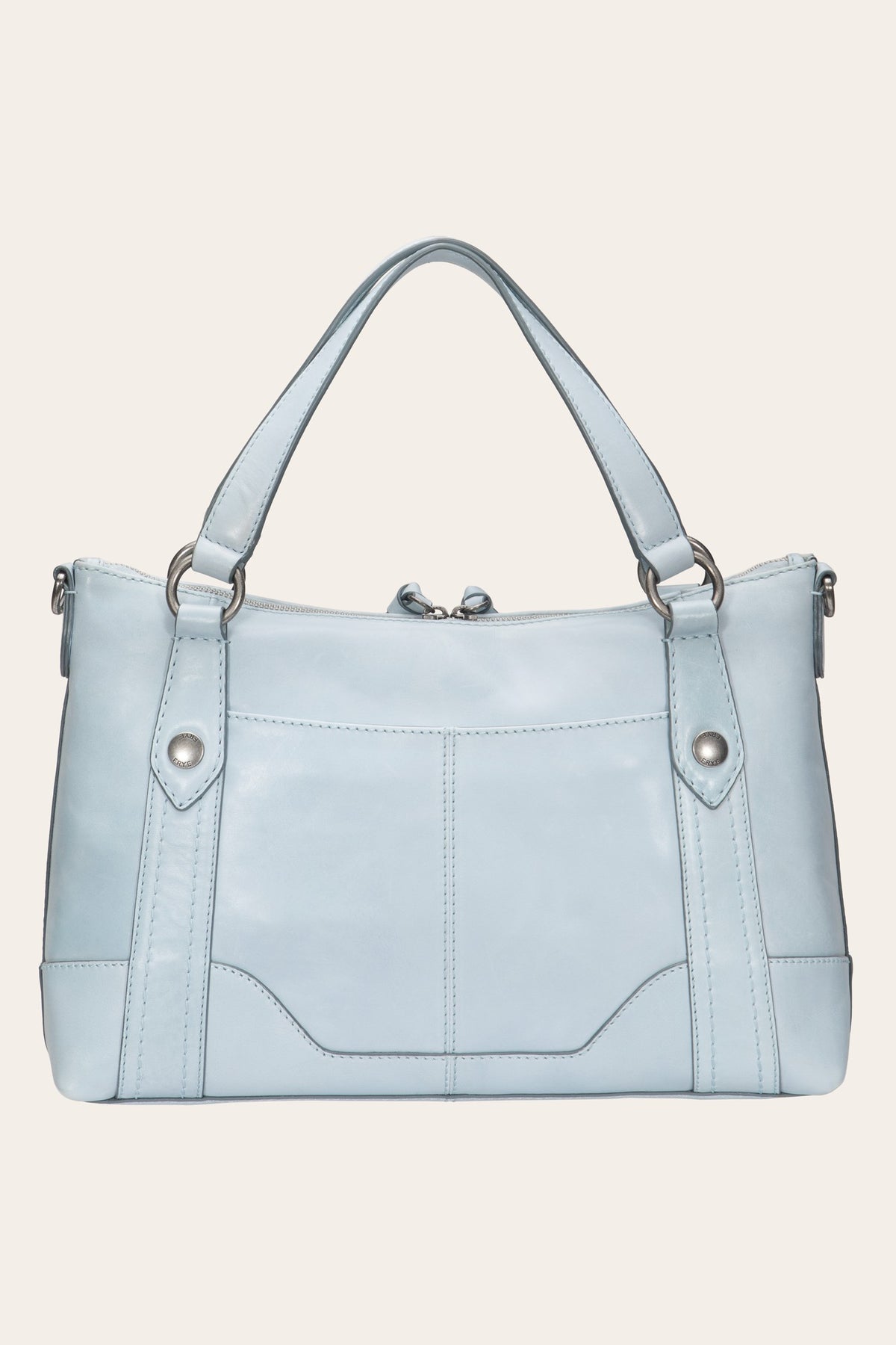 FRYE Women's Light Sky Melissa Medium Leather Satchel