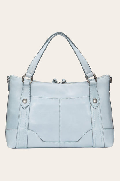 FRYE Women's Light Sky Melissa Medium Leather Satchel