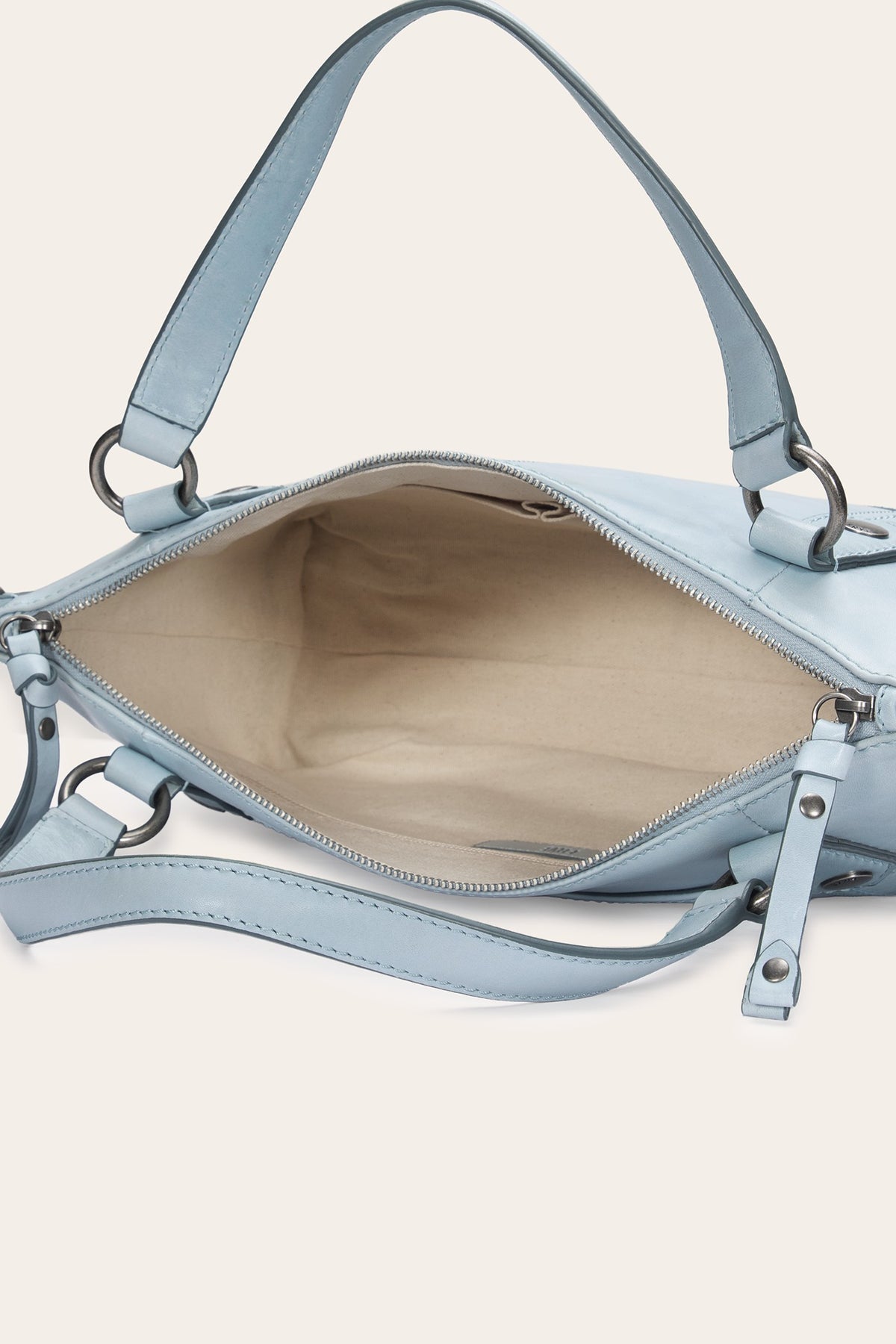 FRYE Women's Light Sky Melissa Medium Leather Satchel