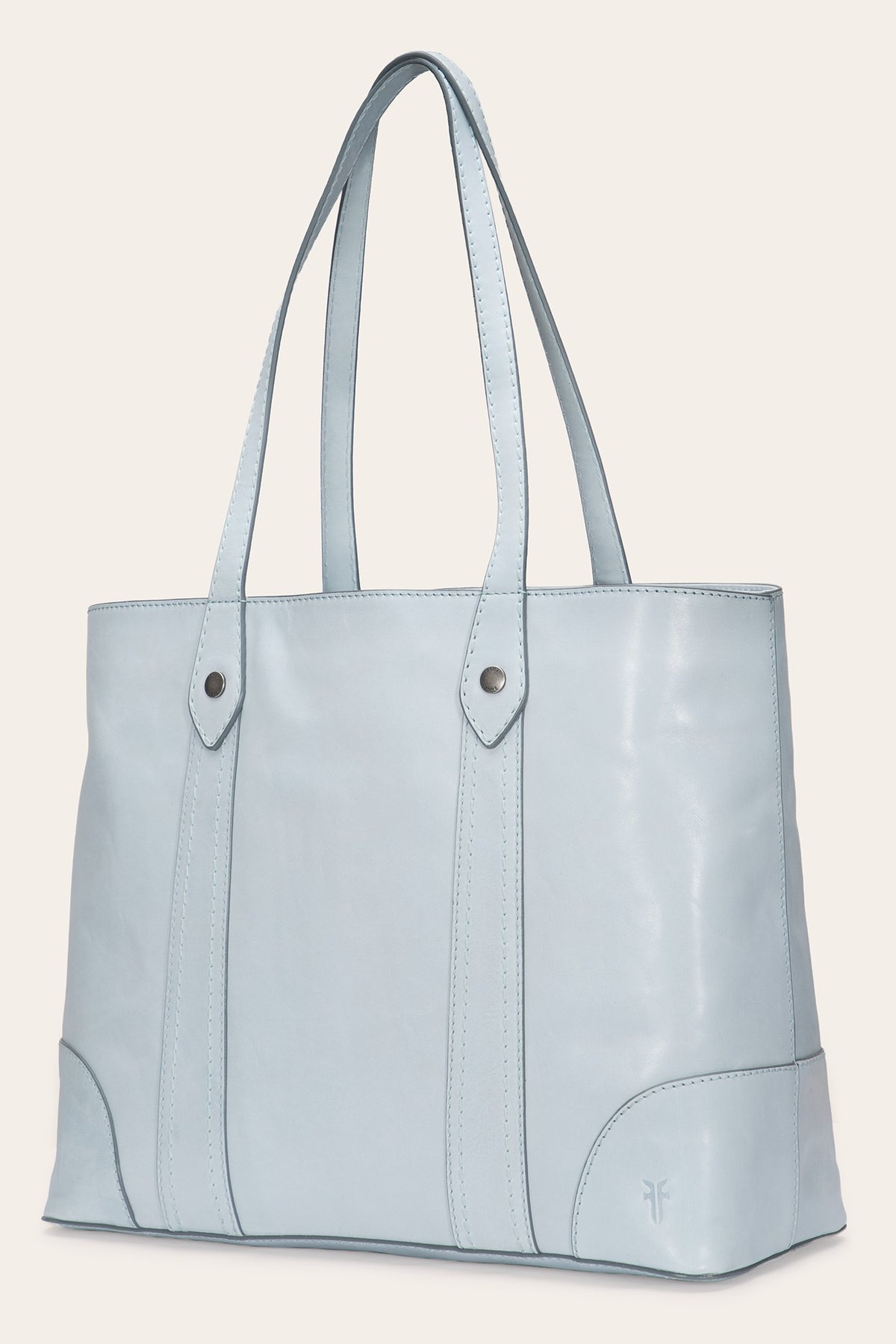 FRYE Women's Light Sky Melissa Leather Shopper Bag