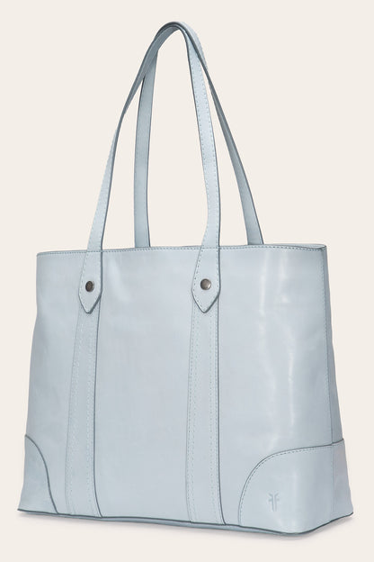 FRYE Women's Light Sky Melissa Leather Shopper Bag