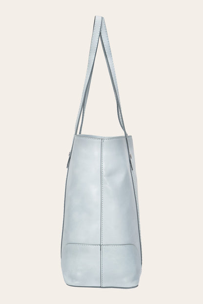 FRYE Women's Light Sky Melissa Leather Shopper Bag