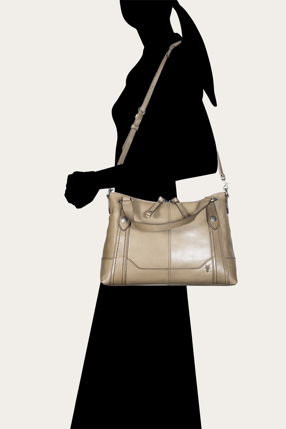 FRYE Women's Kelp Melissa Medium Satchel