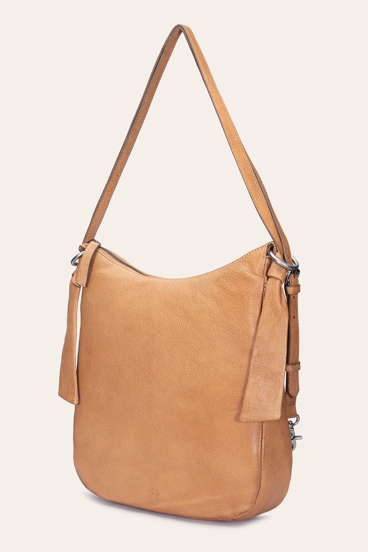 FRYE Women's Nora Backpack Hobo Bag (Beige)