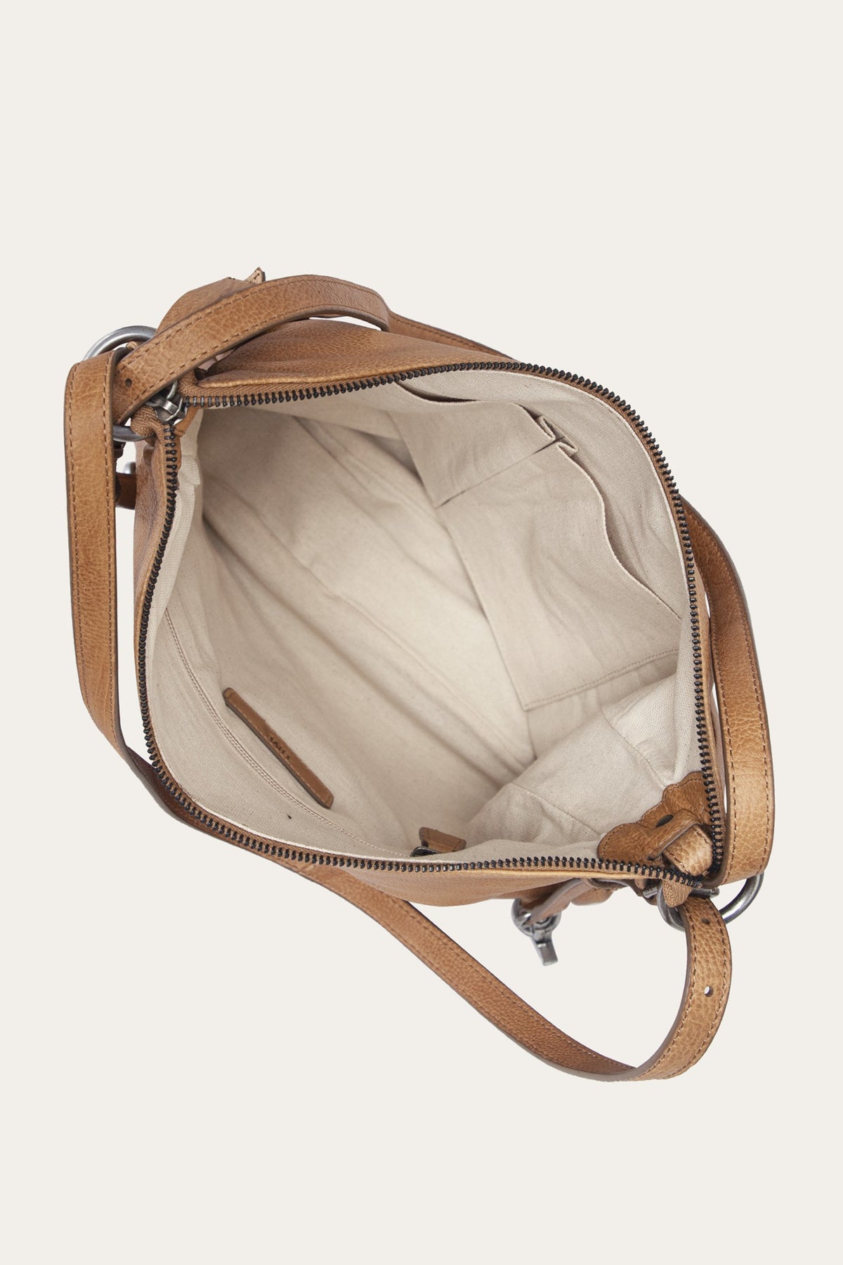 FRYE Women's Nora Backpack Hobo Bag (Beige)