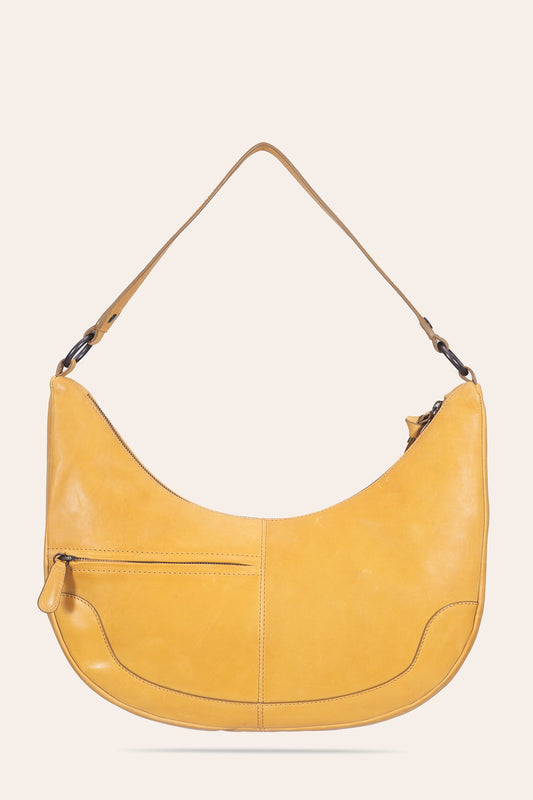 FRYE Women's Melissa Crescent Hobo Handbag
