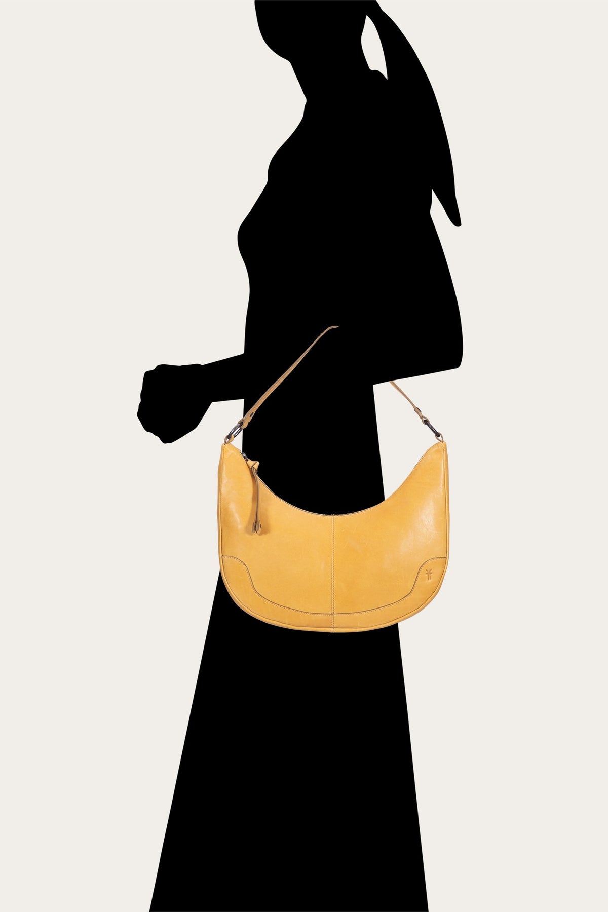 FRYE Women's Melissa Crescent Hobo Handbag