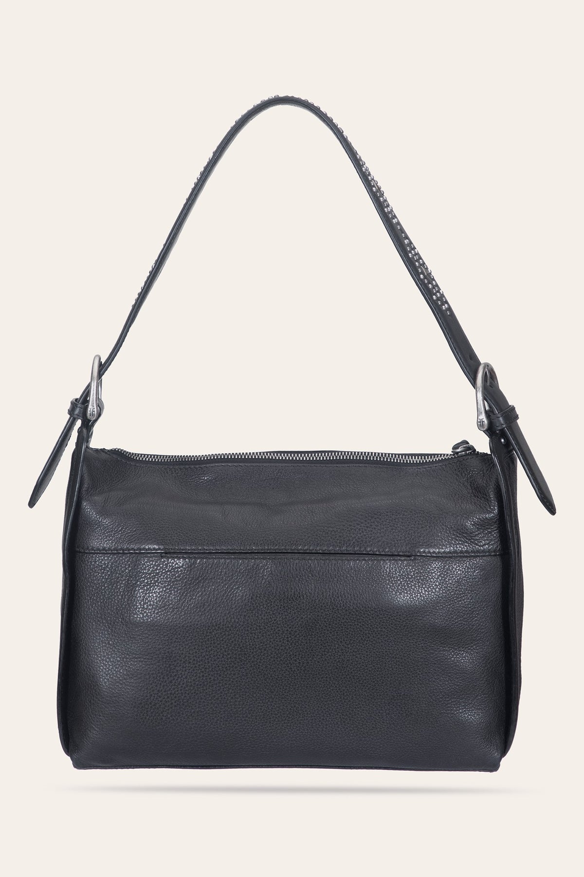 FRYE Women's Black Carla Studded Shoulder Bag