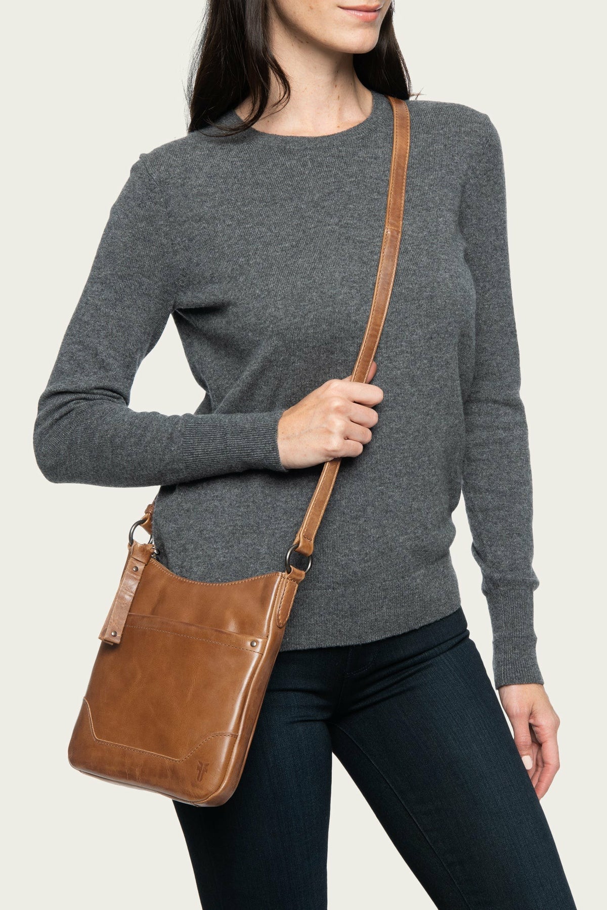 FRYE Melissa Cognac Swing Pack