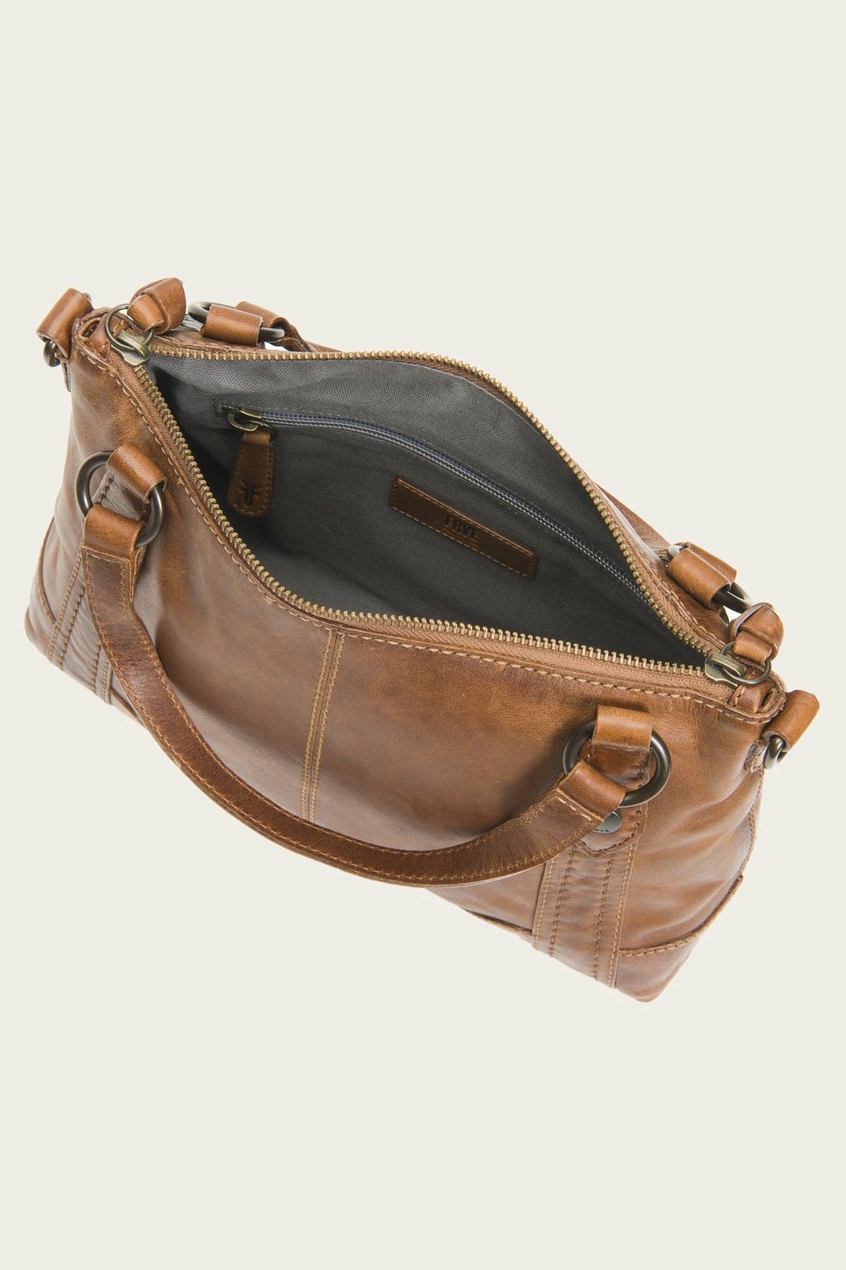 FRYE Melissa Cognac Medium Crossbody
