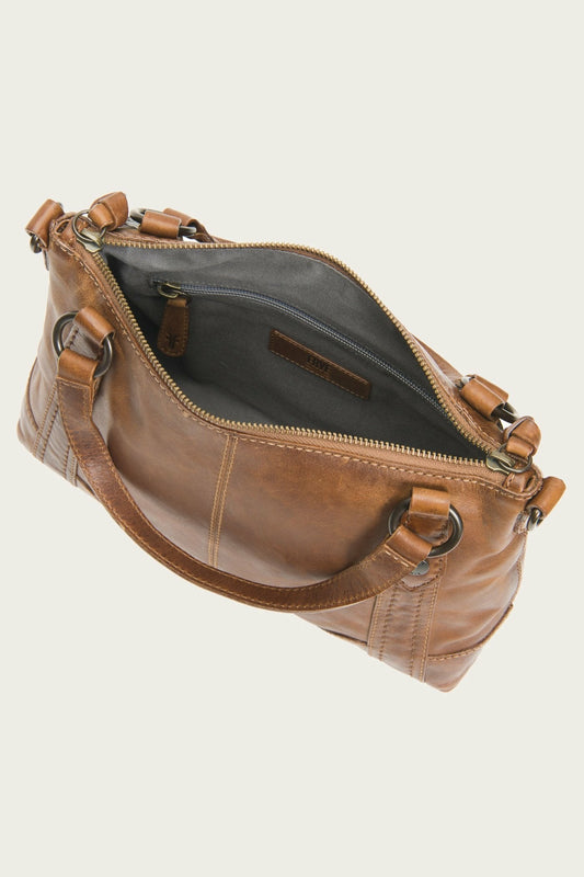 FRYE Melissa Cognac Medium Crossbody