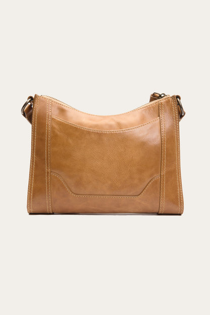 FRYE Melissa Zip Crossbody in Beige