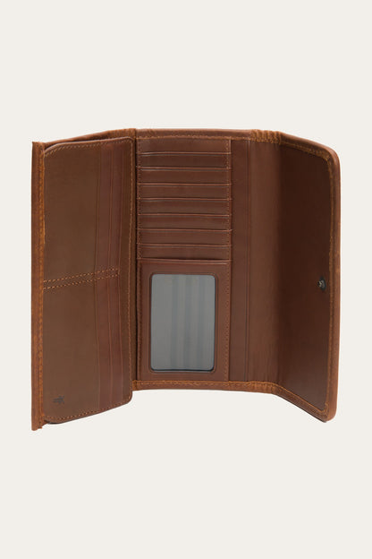 FRYE Melissa Cognac Wallet