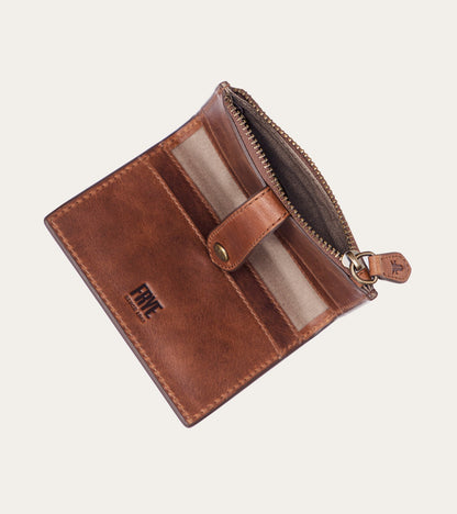 FRYE Melissa Cognac Coin Purse