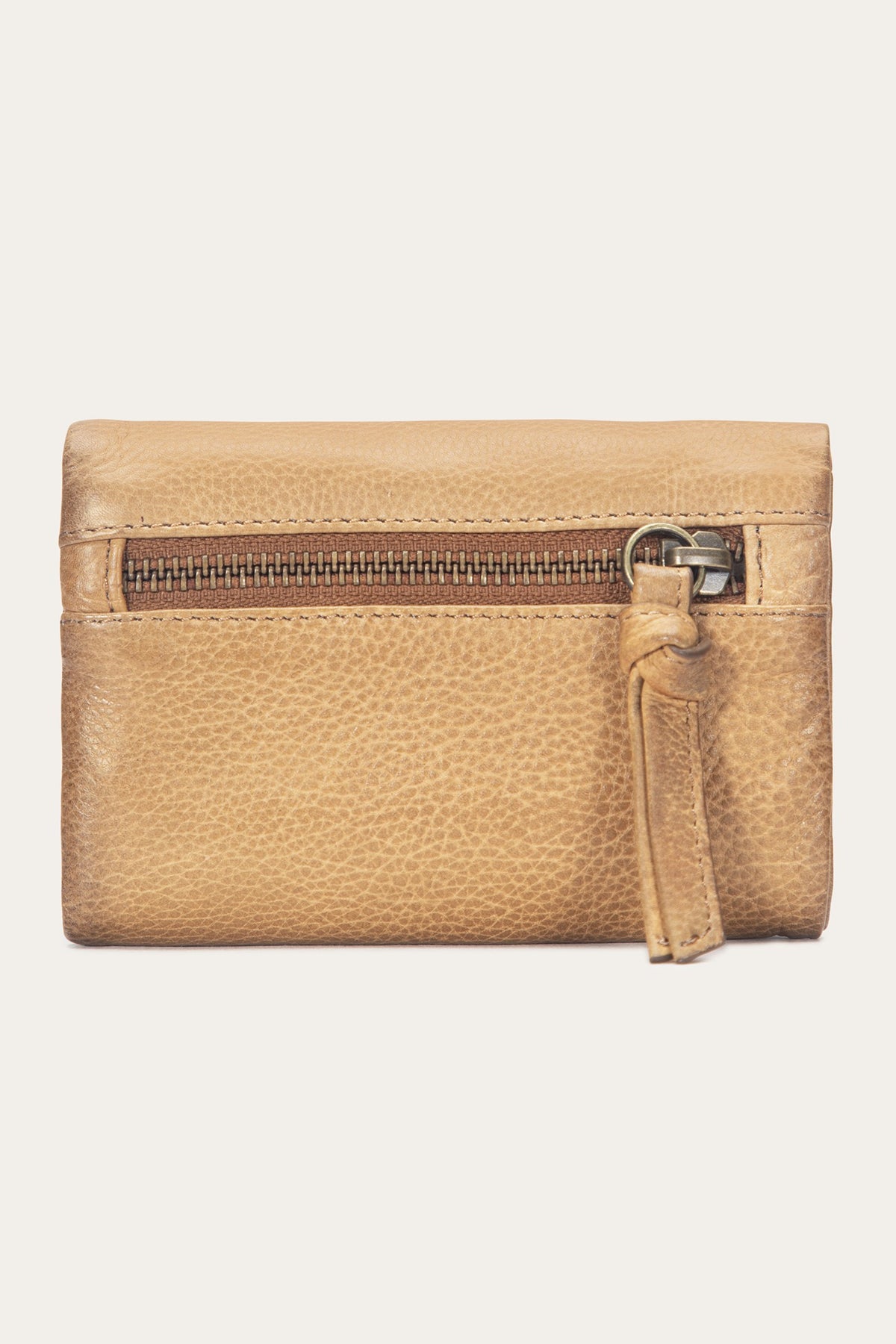 FRYE Nora Beige Small Wallet