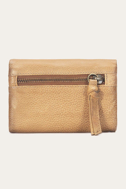 FRYE Nora Beige Small Wallet