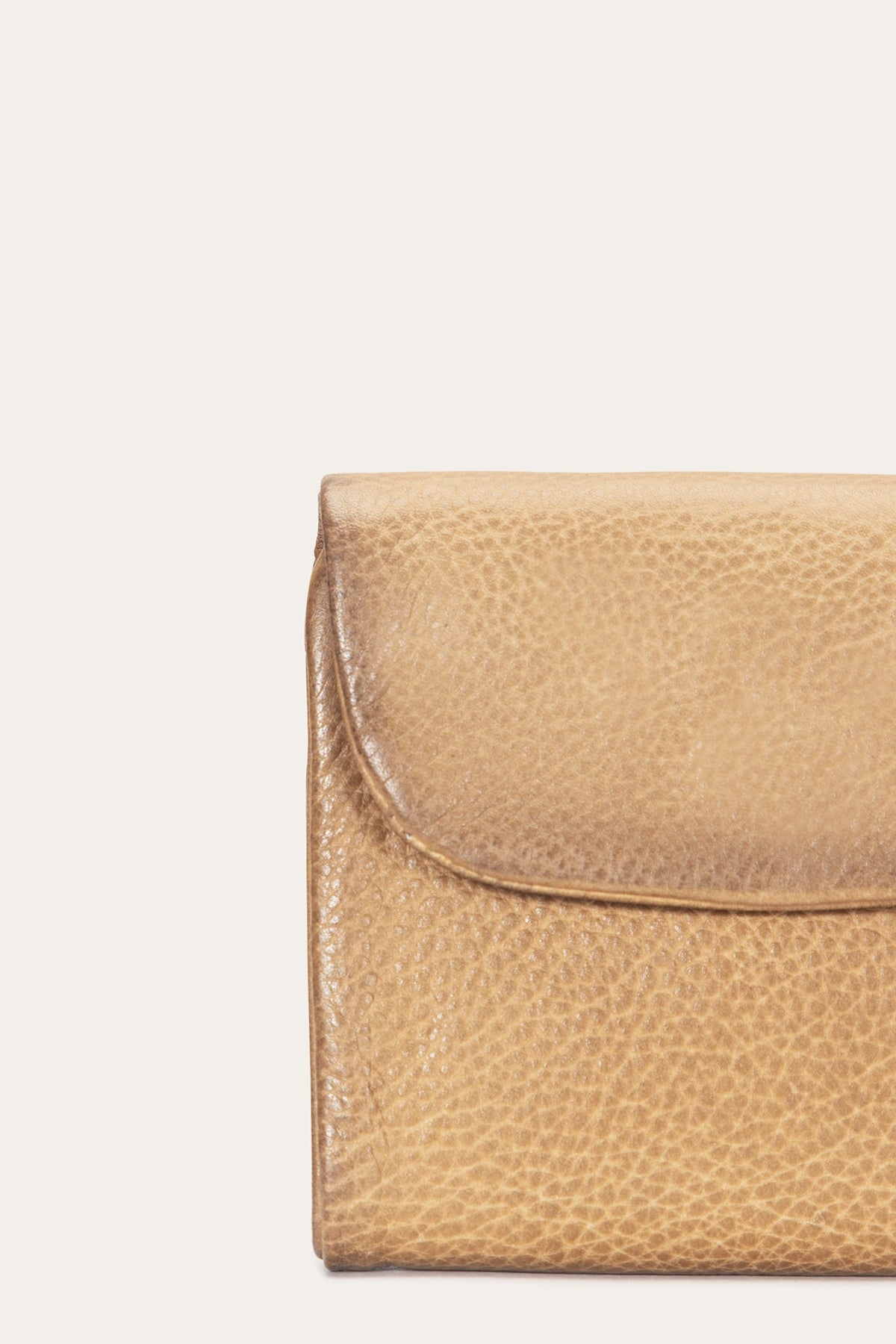 FRYE Nora Beige Small Wallet