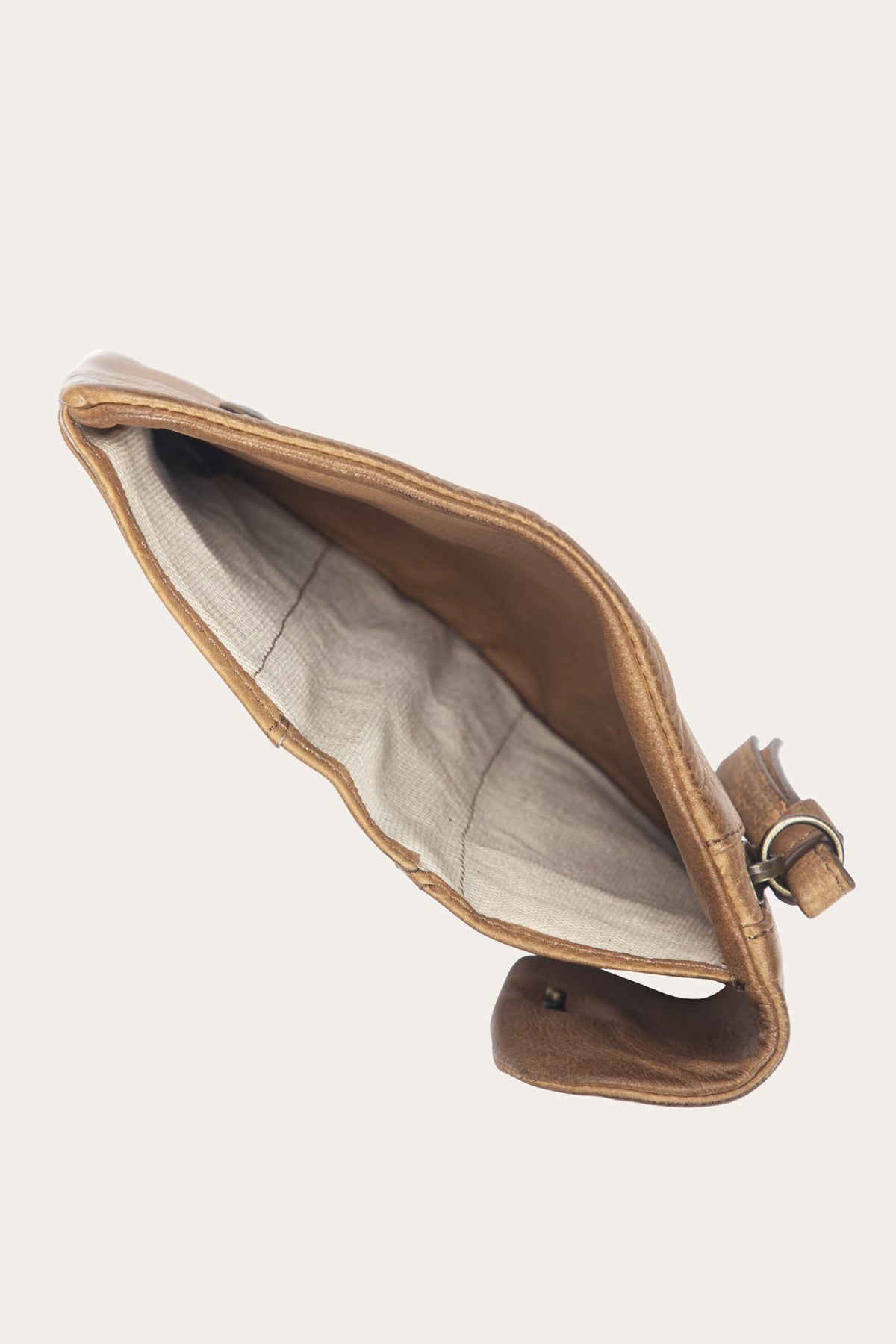 FRYE Nora Beige Small Wallet