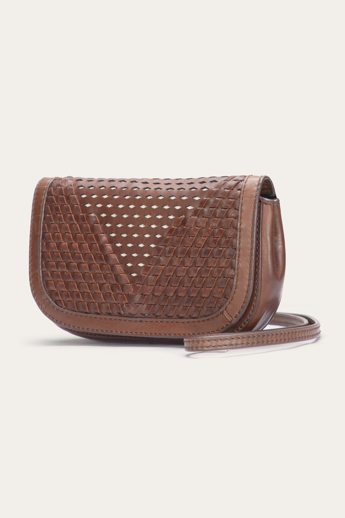 FRYE Women's Cognac Jennie Wallet Crossbody